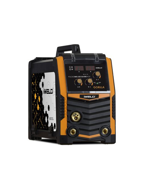 IWELD GORILLA POCKETMIG 235 SILVERBACK hegesztő inverter + AJÁNDÉK