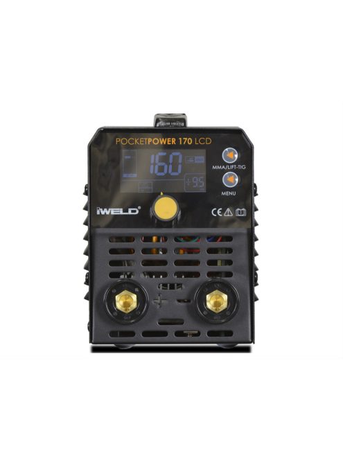 IWELD GORILLA POCKETPOWER 170 LCD (160A) Hegesztő inverter, koffer nélkül!