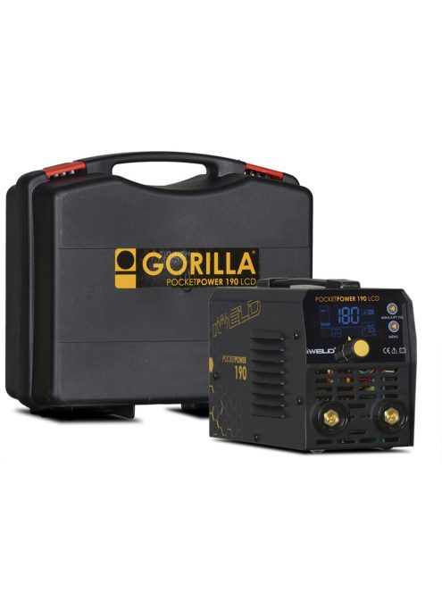 IWELD GORILLA POCKETPOWER 190 (180A) LCD Hegesztő inverter