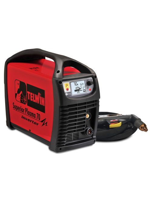 TELWIN Superior Plasma 70 inverteres plazmavágó + 6m munkakábel