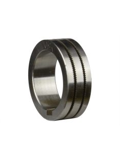   Huzaltoló görgő 0.8-0.9mm recézett 30x22x10mm porbeles huzalhoz