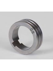 Huzaltoló görgő 0,8-1,0mm U MIG251-215-221 30x22x10 Alu 825130810U mig co hegesztő toló alkatrész