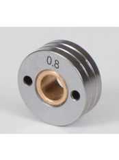 Huzaltoló görgő 0,8-1,0mm U MIG253 320 320DS 30x10x12 Alu 83232DS0810U mig hegesztő toló alkatrész