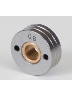 Huzaltoló görgő 0,8-1,0mm U MIG253 320 320DS 30x10x12 Alu 83232DS0810U mig hegesztő toló alkatrész