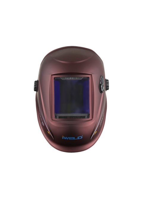 IWELD FALCON 5.5 Automata hegesztő fejpajzs (burgundi-metál) 8FALCN55TCRED pajzs hegesztés