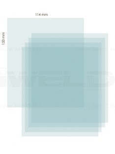 IWELD PANTHER DIGITAL 5.1 külső védőplexi 114x133mm hegesztés munkavédelem 8PNTHR51OUTCL