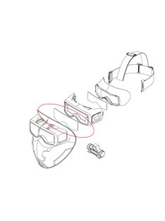  IWELD SCUBADOO LCD automata hegesztő maszk külső védőplexi (2 db/cs)