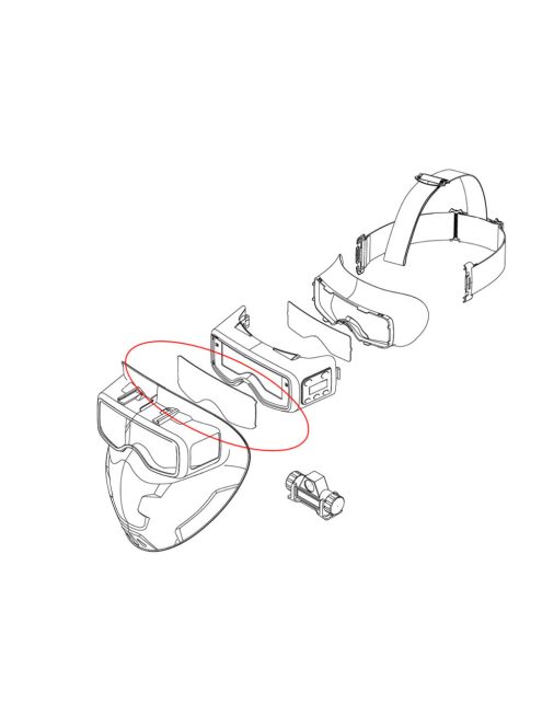 IWELD SCUBADOO LCD automata hegesztő maszk külső védőplexi (2 db/cs)