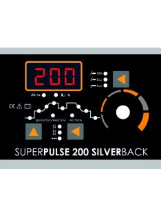 IWELD GORILLA SUPERPULSE 200 Silverback hegesztő inverter