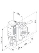 BDS MABasic 200 mágnastalpas fúrógép