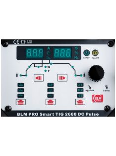   BLM PRO SMART TIG 2600 DC PULSE nagyfrekvenciás impulzus AWI hegesztőgép