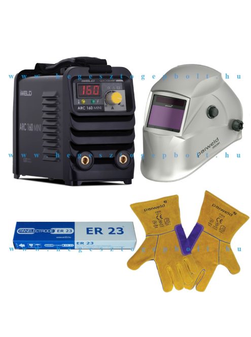 IWELD hegesztőgép csomag ARC 160 MINI Hegesztő inverter csomag PRO hegesztés hegesztéstechnika