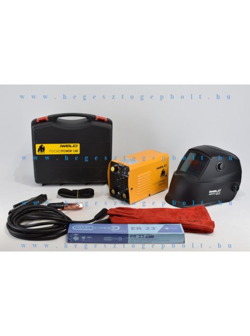 IWELD GORILLA POCKETPOWER 150 VRD inverteres hegesztőgép csomag MEDIUM