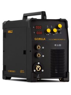IWELD hegesztőgép csomag GORILLA POCKETMIG 215 ALUFLUX Hegesztő inverter csomagok hegesztés