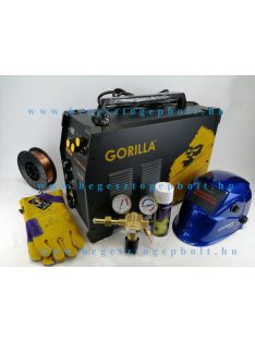 IWELD hegesztőgép csomag GORILLA POCKETMIG 215 ALUFLUX Hegesztő inverter csomagok hegesztés