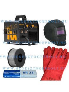   IWELD GORILLA MULTIFLUX 153 SYNERGIC NOGAS porbeles kombi hegesztőgép csomag STARTER