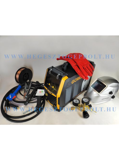 IWELD GORILLA POCKETMIG 205 ALUPULSE SILVERBACK hegesztőgép csomag