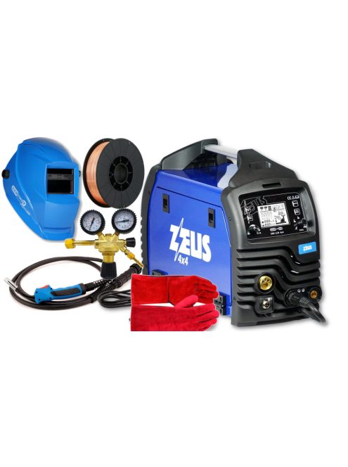 Panelectrode ZEUS 200 LCD 4x4 szinergikus inverteres hegesztőgép csomag