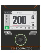 Jasic EVO20 TIG 200P AC/DC (E2S13) LCD inverteres hegesztőgép