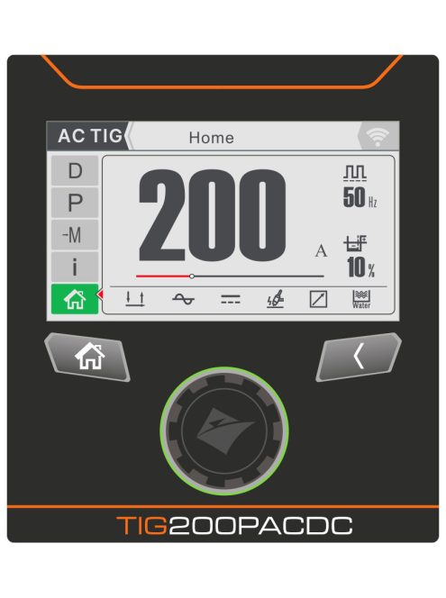 Jasic EVO20 TIG 200P AC/DC (E2S13) LCD inverteres hegesztőgép