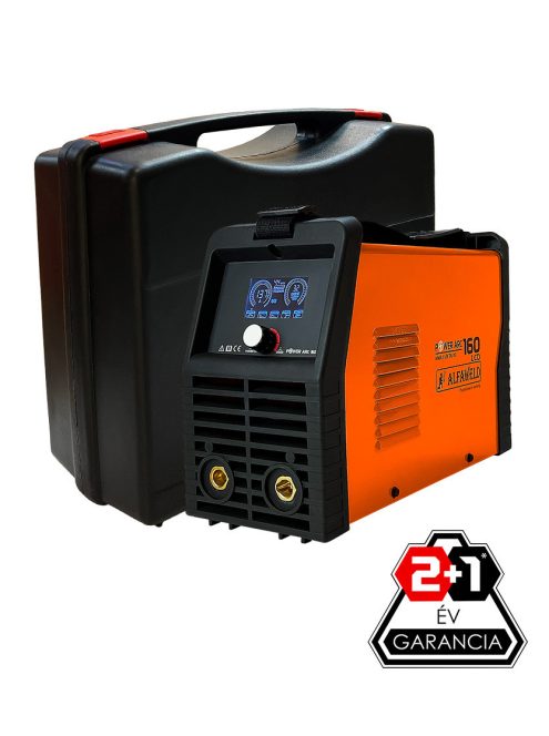 ALFAWELD POWER ARC 160 LCD inverteres hegesztőgép + Koffer
