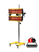 SOLARY B2EA kétsoros infravörös festékszárító lámpa