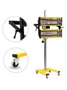 SOLARY B2EA kétsoros infravörös festékszárító lámpa