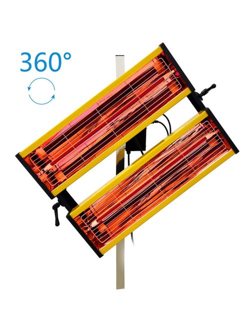 SOLARY B2EA kétsoros infravörös festékszárító lámpa