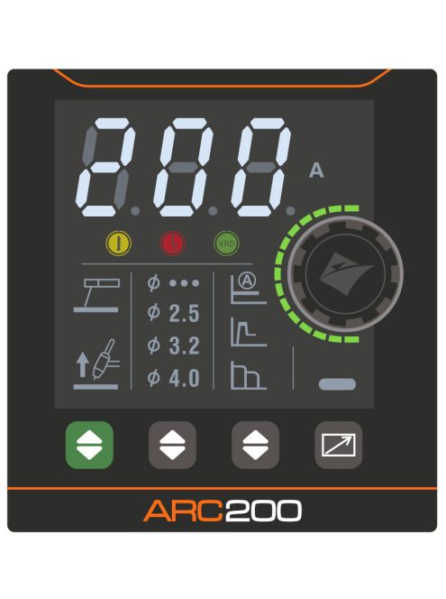 Jasic EVO20 ARC 200 (Z2S32) inverteres hegesztőgép