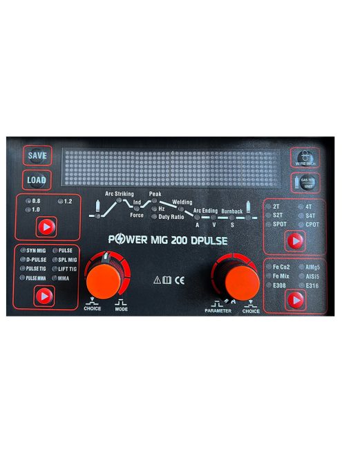 ALFAWELD POWER MIG 200DP Synergic DUPLA Pulse inverteres hegesztőgép