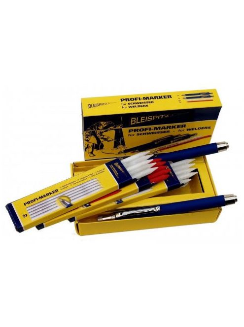 BLEISPITZ HEGESZTŐ JELÖLŐ KÉSZLET 2 TÖLTŐCERUZA 15 BETÉT