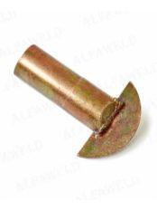 Félkör ívű elektróda