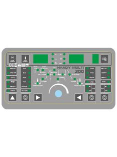   ALFAWELD HANDY MULTI 200 Synergic MIG-MMA-TIG DC-CUT inverteres hegesztő és plazmavágó gép