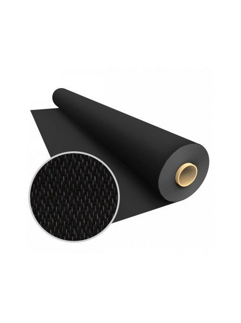 Hegesztőfüggöny fekete hegesztő ponyva 1,8m széles