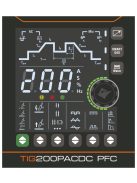 Jasic EVO20 TIG 200P AC/DC PFC (E2S22) LCD inverteres hegesztőgép