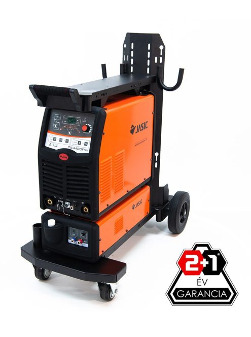 Jasic TIG 400P (W32203) DC AWI inverteres hegesztőgép hegesztőkocsival és vízhűtővel