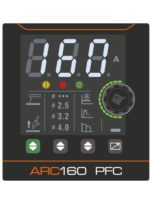 Jasic EVO20 ARC 160 PFC (Z2S22) inverteres hegesztőgép