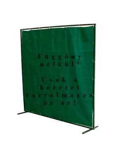Parweld Hegesztőfüggöny tartóállvány 2,4mx1,8m hegesztés hegesztéstechnika P3886FR