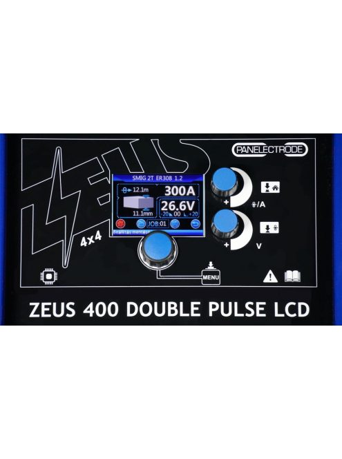 Panelectrode ZEUS 400 Double Pulse vízhűtéses inverteres hegesztőgép