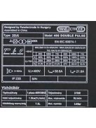 Panelectrode ZEUS 400 Double Pulse vízhűtéses inverteres hegesztőgép