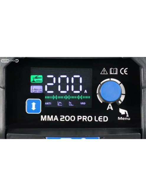 Panelectrode MMA 200 Pro LED inverteres hegesztőgép