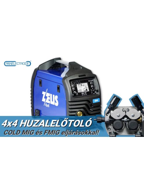 Panelectrode ZEUS 200 LCD 4x4 szinergikus inverteres hegesztőgép