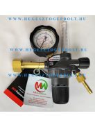 GCE PROCONTROL palack nyomáscsökkentő Argon 200 bar rotaméterrel