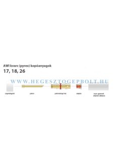 AWI Kvarc szett Pyrex SR17/18/26 pisztolyhoz 1.6mm