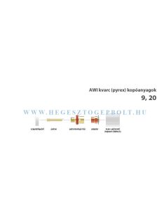 AWI Kvarc szett Pyrex SR9/20 pisztolyhoz 2.4mm