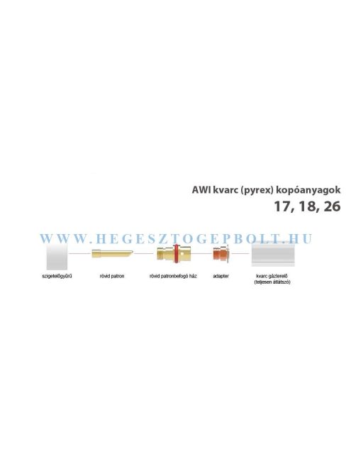 AWI Kvarc adapter 2.4mm SR9/17/18/20/26 pisztolyhoz