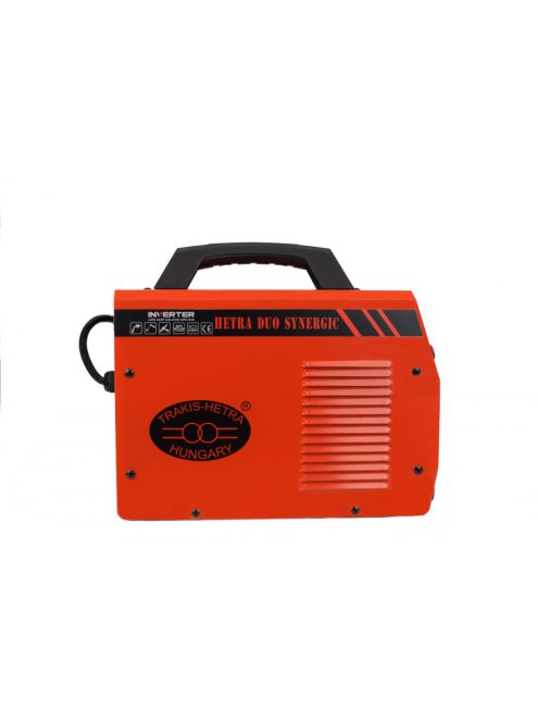 HETRA Duo Synergic inverteres kombi hegesztőgép fix kábeles porbeles bevontelektródás AWI hegesztő inverter