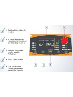 Weco hegesztőgép Discovery 300T Evo TIG DC MMA hegesztő inverter hegesztés hegesztéstechnika