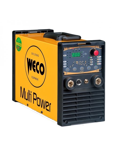 Weco hegesztőgép Multipower 204T TIG DC HF MMA hegesztő inverter hegesztés hegesztéstechnika