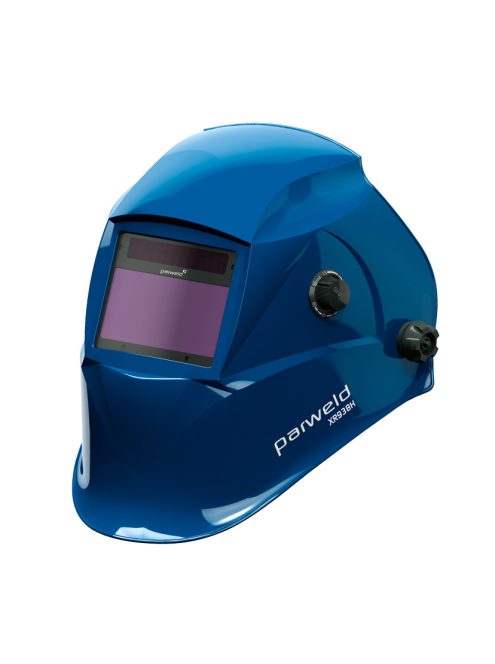 Parweld XR938H/BL automata hegesztő fejpajzs kék metál True Color hegesztő pajzs hegesztéstechnika